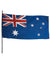 Aussie Day Flag on a Pole Main Image