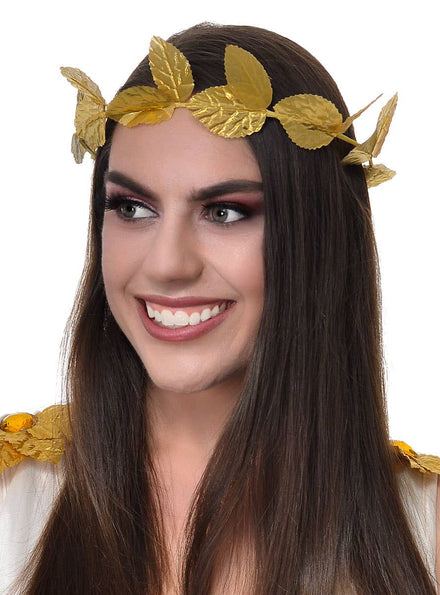 Ancient Roman Gold Leaf Headband