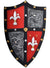Deluxe Knight's Battle Shield Medieval Costume Accessory