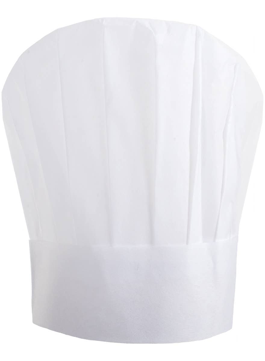 White Chef Hat | Adults Tall White Chef Costume Hat