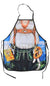 Image of Lederhosen Beer Belly Print Novelty Oktoberfest Apron - Main Photo