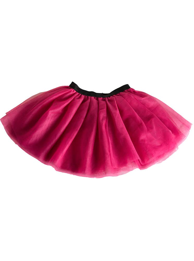 Girls Cheap Pink Tutu Skirt | Kids Pink Mesh Costume Petticoat