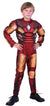 Boys Iron Man Book Week Super Hero Fancy Dress Costume Front View