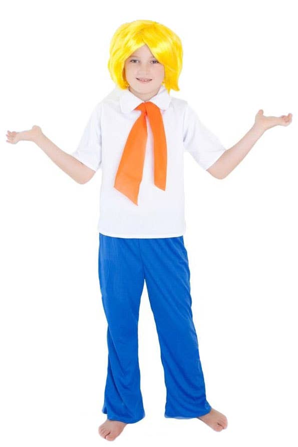 Boys Scooby Doo Fred Book Week Costume