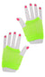 Image of Bright Neon Green Fishnet Costume Gloves