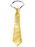 Image of Sequinned Adults Gold Tie Costume Accessory