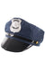 Navy Blue Cop Costume Accessory Hat