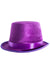 Image of Velvet Purple Adults Costume Top Hat - Main Photo