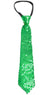 Image of Sequinned Green Adults Tie Costume Accessory