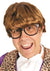 Men's Austin Powers Brown Costume Wig Main Image