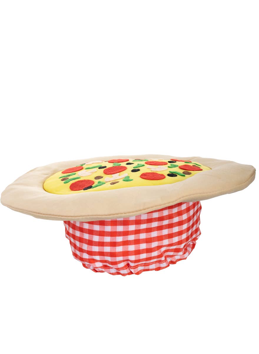 Plush Pizza Costume Hat - Alternate Image