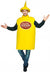 Yellow Mustard Sauce Bottle Costume for Adults
