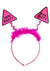 Fluffy Pink Novelty Hen Night Head Bopper Main Image