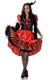 Red and Black Womens Wild West Facny Dress Costume - Main Image