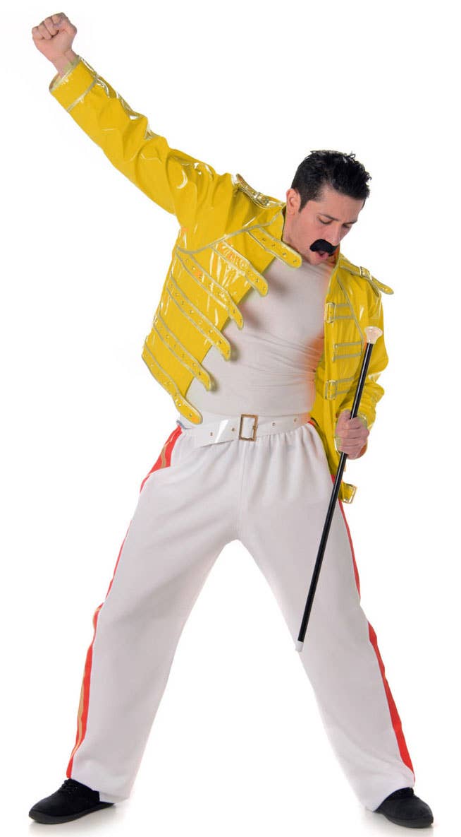 Freddie Mercury Men's 80s Fancy Dress Costume Alternate Image 2