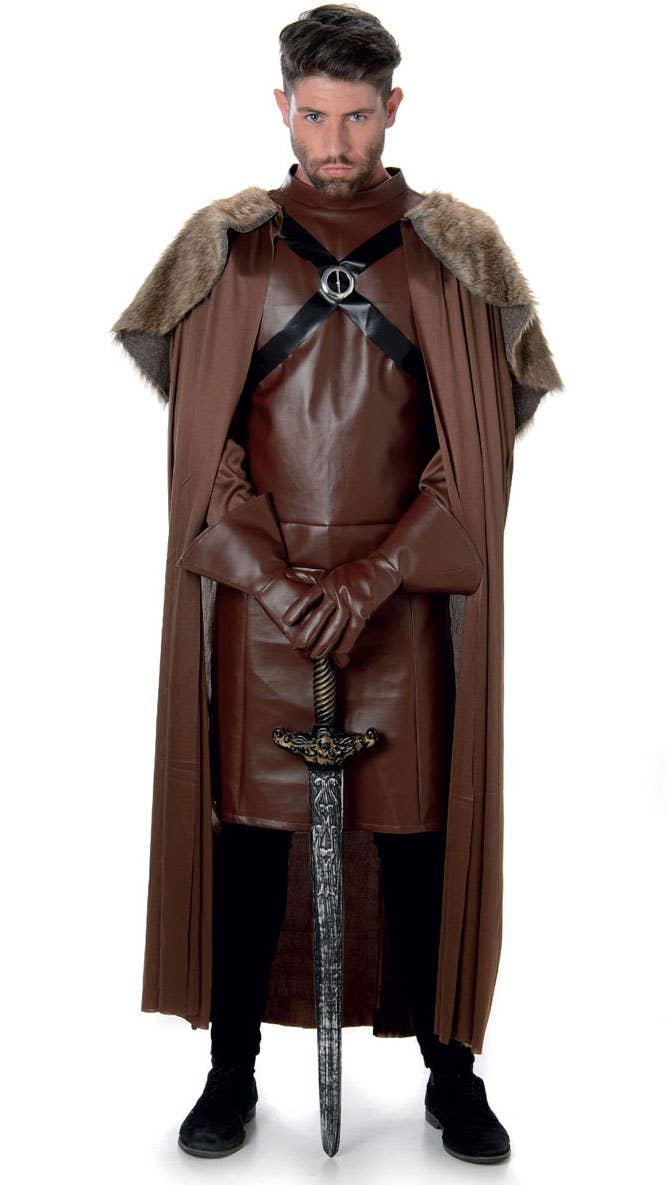 Men's Robb Stark Fancy Dress Costume Alternate Image 2