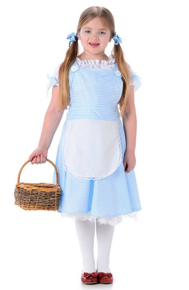 Girls Wizard Of Oz Dorothy Costume Main Image