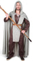 Men's Star Wars Inspired Hooded Space Jedi Costume Robe - Main Image