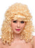 Image of Dolly Parton Womens Long Curly Blonde Costume Wig 