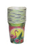 10 Pack Hawaiian Themed Flamingo Party Cups - Main View