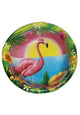 10 Pack Hawaiian Themed Flamingo Party Bowls - Main View