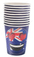 Australia Day Heart Eye Emoji 10 Pack Party Cups  Australia Day Merchandise - Main Image