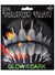 Glow in the Dark 18 Pack Pumpkin Teeth Halloween Decoration