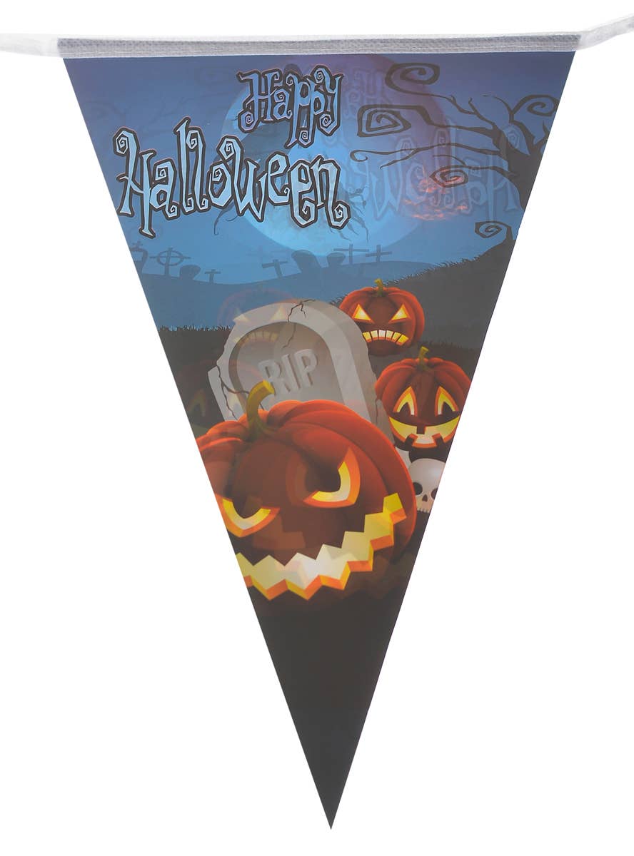 Happy Halloween Pumpking Bunting Decoration Alternate Image