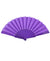 Hand Held Purple Geisha Costume Fan