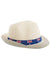 Cream Coloured Trilby Australia Flag Sun Hat