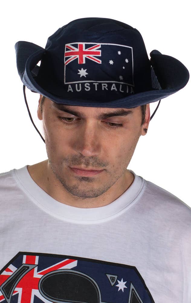 Australian Flag Wide Brim Australia Day Hat