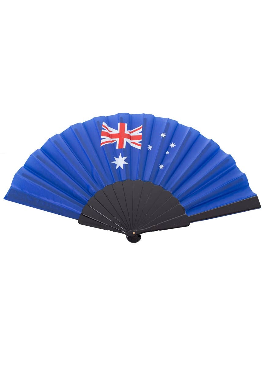 Australian Flag Hand Held Fan Australia Day Merchandise - Main Image