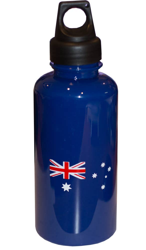 Aussie Flag Australia Day Drink Bottle - Main Image