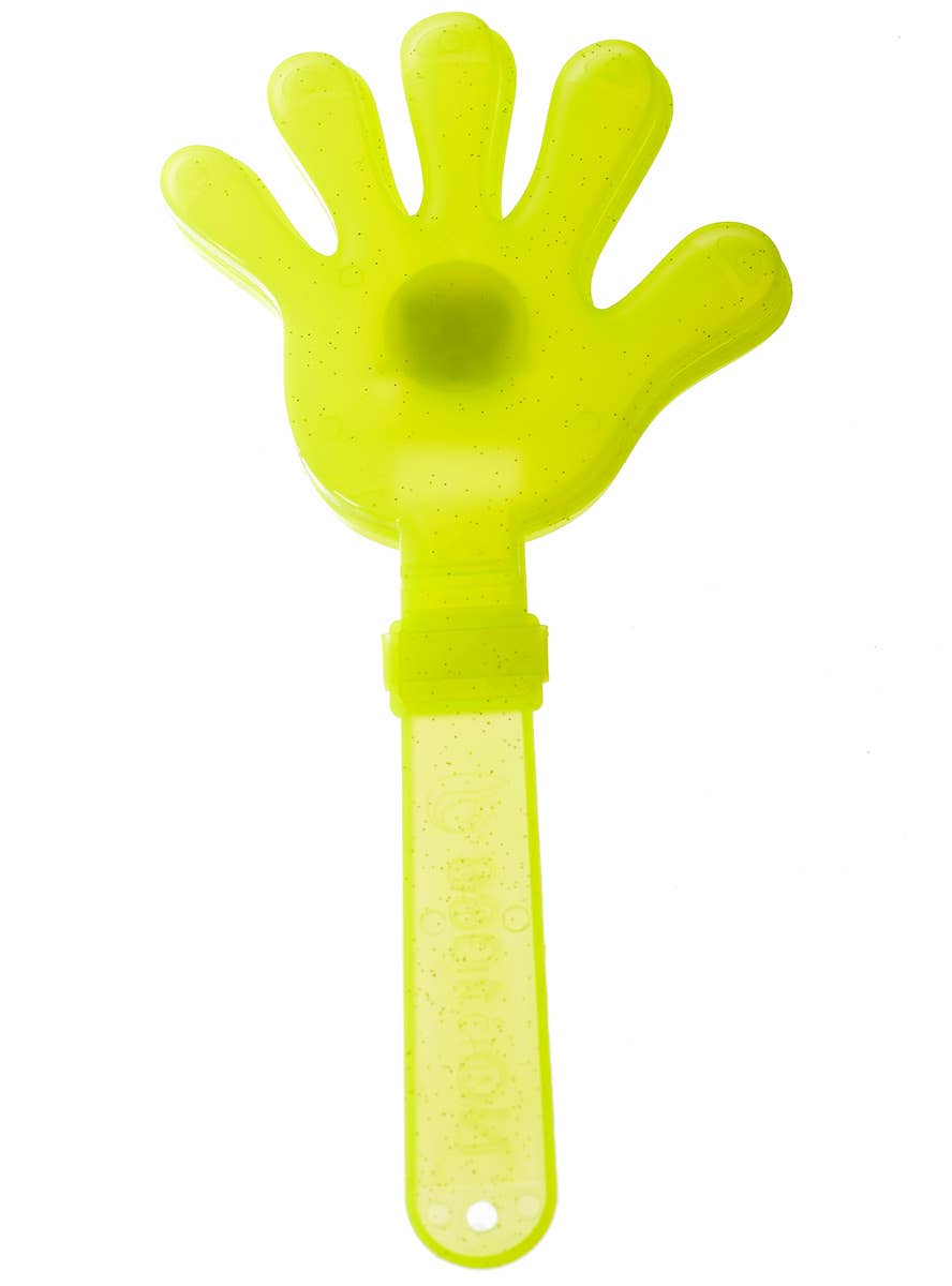 Yellow Flashing Light Up Aussie Sports Fan Hand Clapper