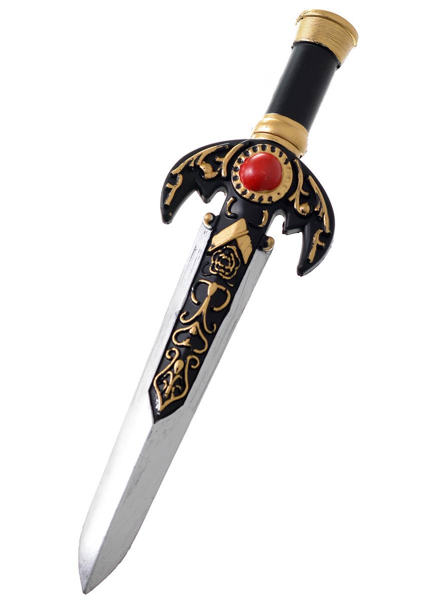 Gold and Silver Medieval Look Dagger Costume Accessory Weapon