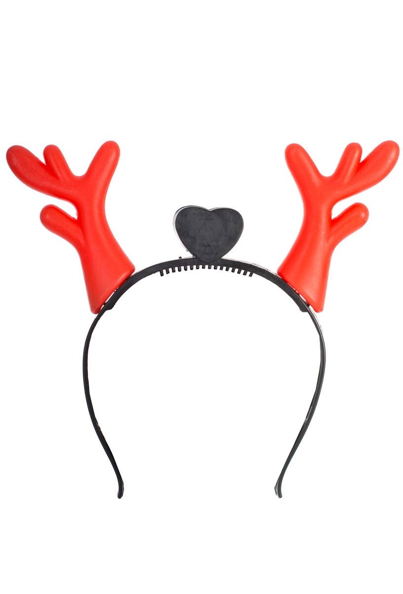 Light Up Red Reindeer Ears Christmas Costume Accessory