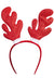 Red Glitter Reindeer Ears Christmas Costume Accessory