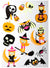 Image of Cute UV and Glow Child Friendly Halloween Stickers Set - Main Image