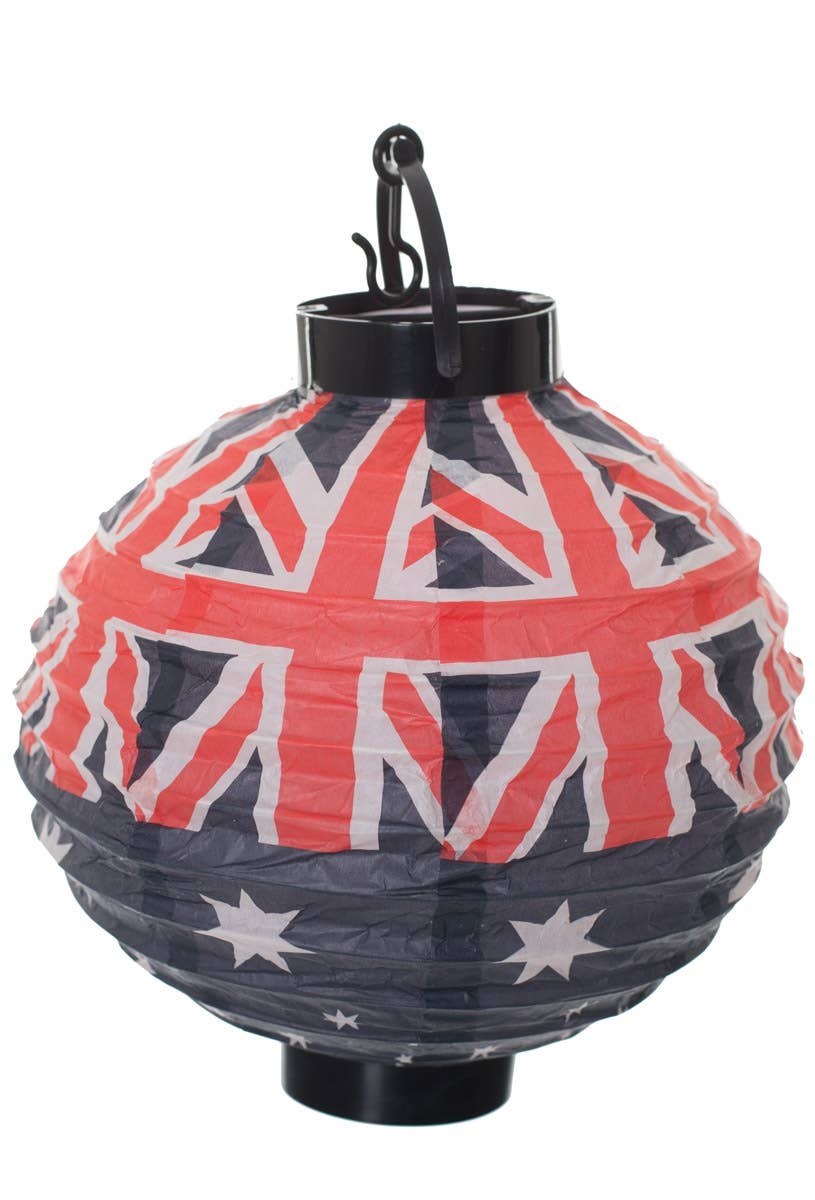 Australian Flags Light Up Paper Lantern Party Australia Day Decorations - Main View