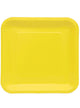 Image of Dandelion Yellow 20 Pack 23cm Square Paper Plates
