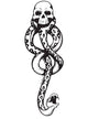 Image of Dark Mark Harry Potter Temporary Tattoo