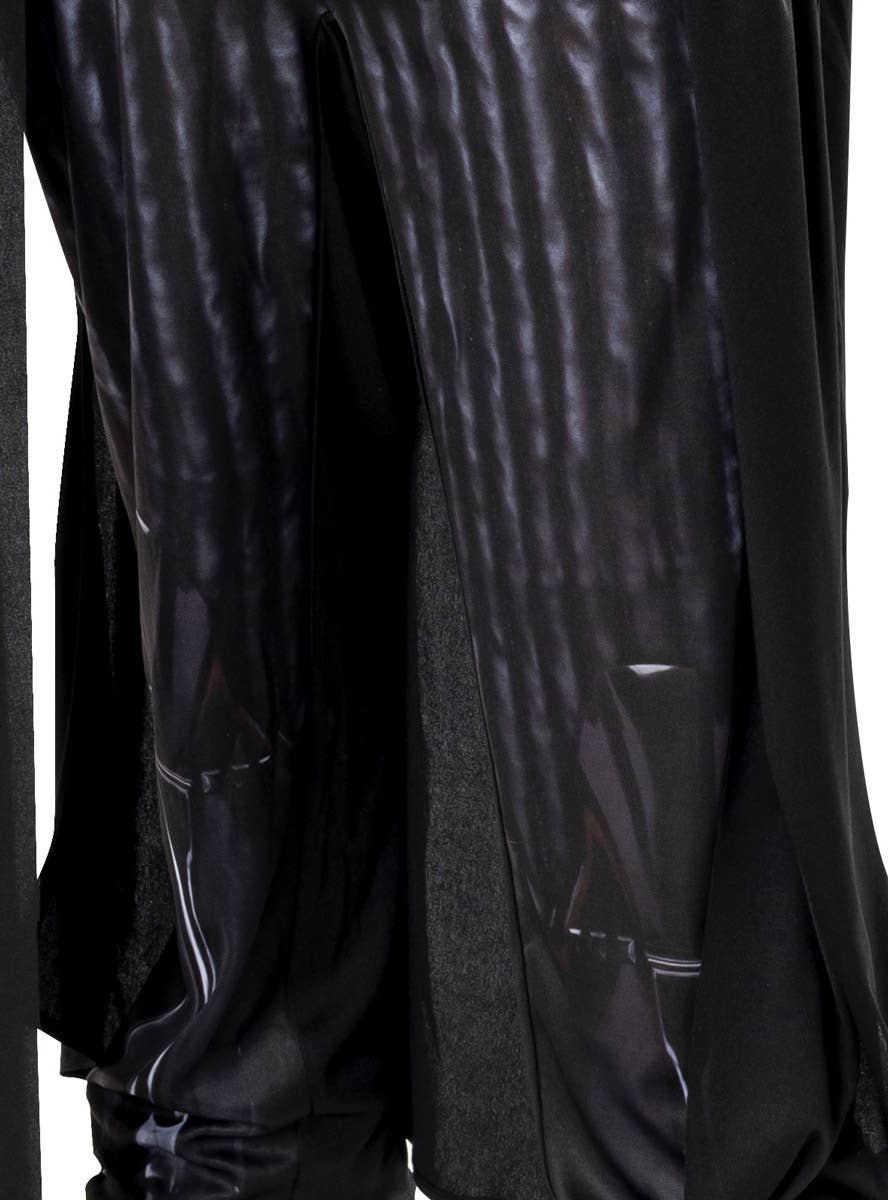 Image of Darth Vader Mens Licensed Star Wars Sith Costume - Close Up Image 2