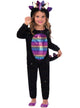 Image of Dazzling Rainbow Dinosaur Toddler Girls Costume