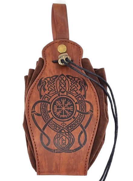 Image of Deluxe Viking Midgard Serpent Costume Belt Pouch - Main Image