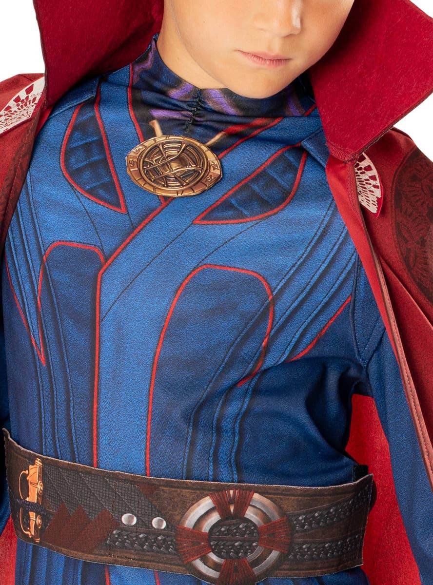 Image of Dr Strange Boys Deluxe Marvel Superhero Costume - Close Image 1