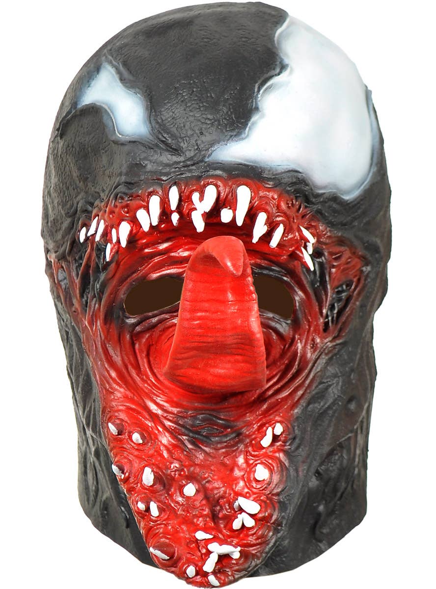 Image of Full Head Venom Inspired Spider Villain Costume Mask - Front View