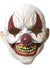 Image of Creepy Red Clown Full Head Halloween Latex Mask - Main Image