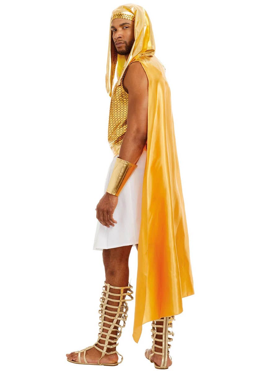 Image of Ramses the Great Deluxe Men's Egyptian King Costume - Side View