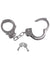 Deluxe Metal Police Costume Handcuffs