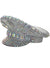 Image of Deluxe Silver Jewelled Festival Hat with Elastic Chin Strap - Main Image